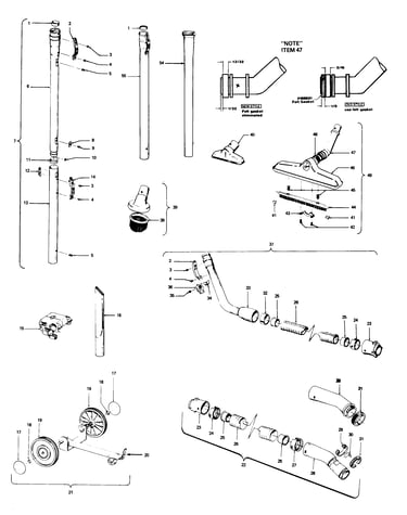Hose, cleaningtools