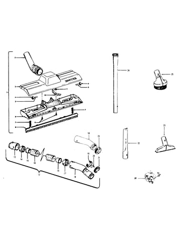 Hose, cleaningtools