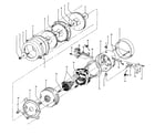 Hoover S1061 motor assembly diagram