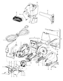 Motor, cleaningtools, motorhousing