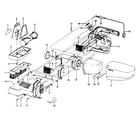 Hoover S1083--- motor assembly, motorhousing diagram