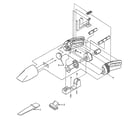 Hoover S1101--- mainhousing, cleaningtools, motorhsg diagram