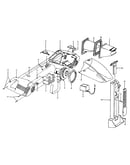 Motor, cleaningtools, motorhousing
