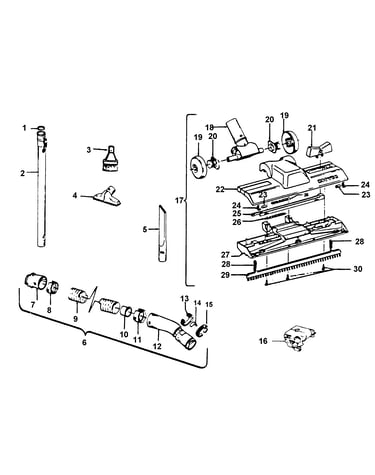 Hose, cleaningtools