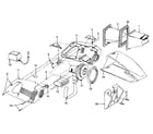 Hoover S1135--- motor assembly, motorhousing diagram