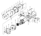 Hoover S1211--- motor assembly diagram