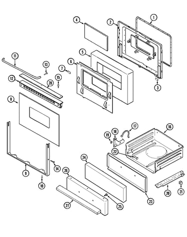 Door/drawer (crg7500aae)