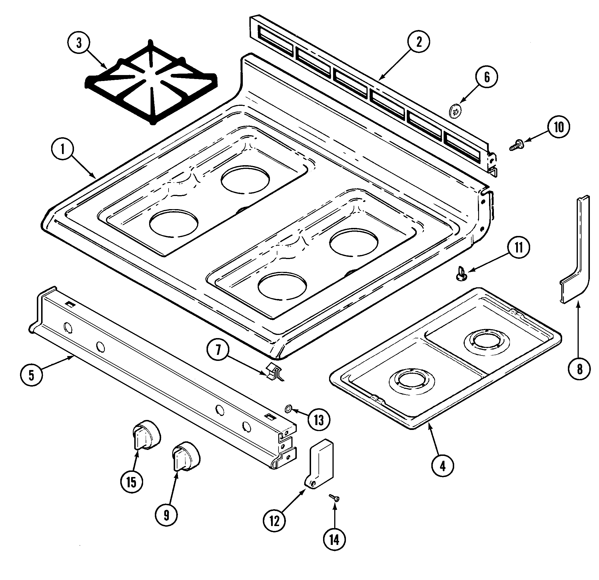 Top assembly (crg7500aae)