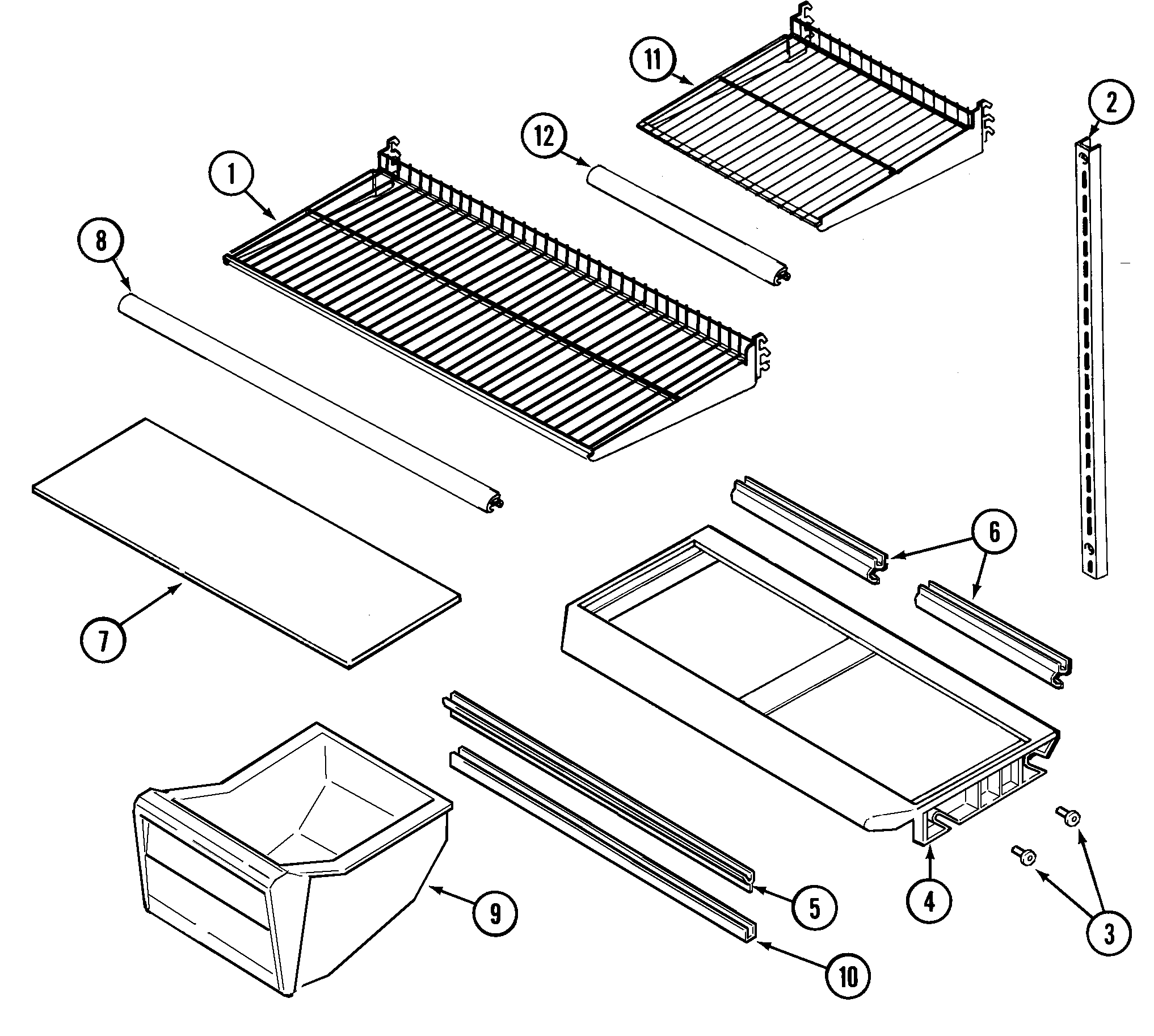 Shelves & accessories