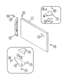 Freezer outer door