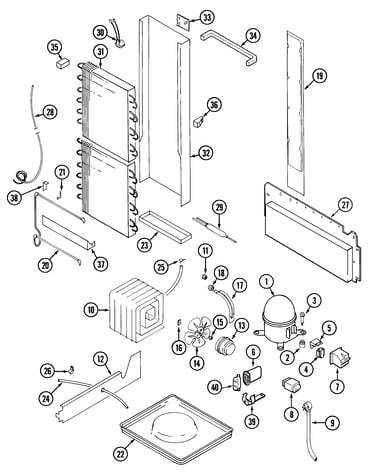 Unit compartment & system