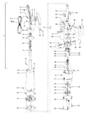 Motor assembly, bag & motorhousing
