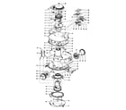 Hoover S3001--- cordreel, mainhousing diagram