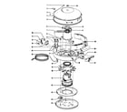 Hoover S3001--- motor assembly diagram