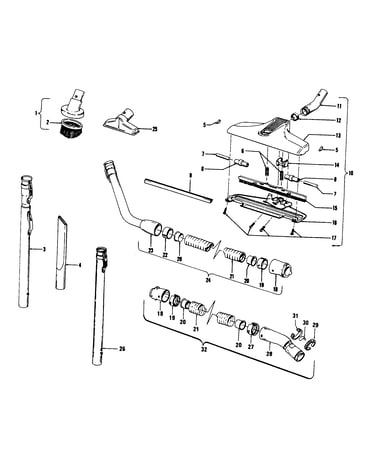 Hose, cleaningtools