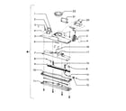 Hoover S3009 hose, cleaningtools diagram