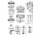 Hoover S3013035 cleaningtools diagram