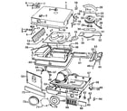 Hoover S3013035 cordreel, mainhousing diagram