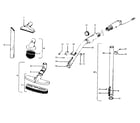 Hoover S3059--- hose, cleaningtools diagram