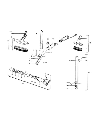 Hose, cleaningtools