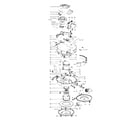Hoover S3137--- cordreel, mainhousing diagram