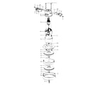 Hoover S3139--- motor assembly diagram