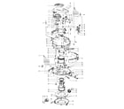 Hoover S3141--- cordreel, mainhousing diagram