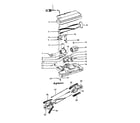 Hoover S3181--- powerednozzle, agitator diagram