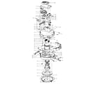 Hoover S3195--- cordreel, mainhousing diagram