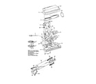 Hoover S3209021 powerednozzle, agitator diagram