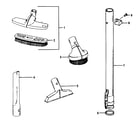 Hoover S3231--- cleaningtools diagram