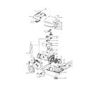 Hoover S3257--- cordreel, mainhousing diagram