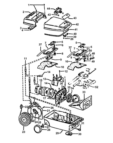 Cordreel, mainhousing