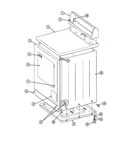 Cabinet-front (lde7500acl,acw,adl,adw)