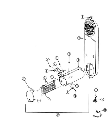 Heater (lde7500ace, ade)