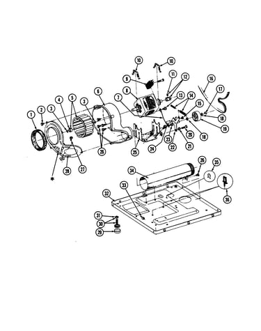Motor drive (lde7500acm,adm) & (ldg)