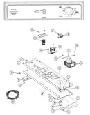 Control panel (ldg7500aal,aaw,abl,abw)