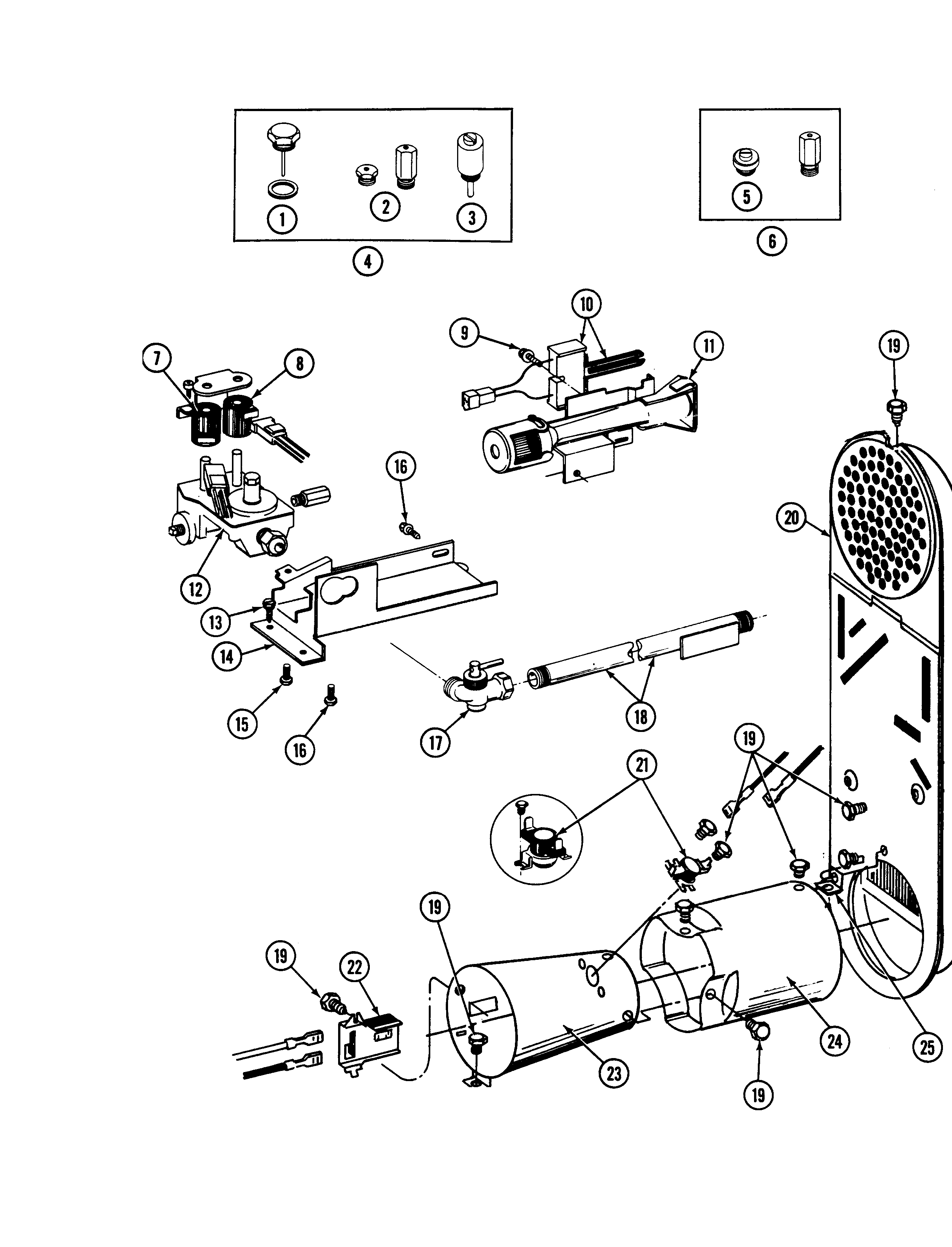Gas valve (ldg7500aae, abe)