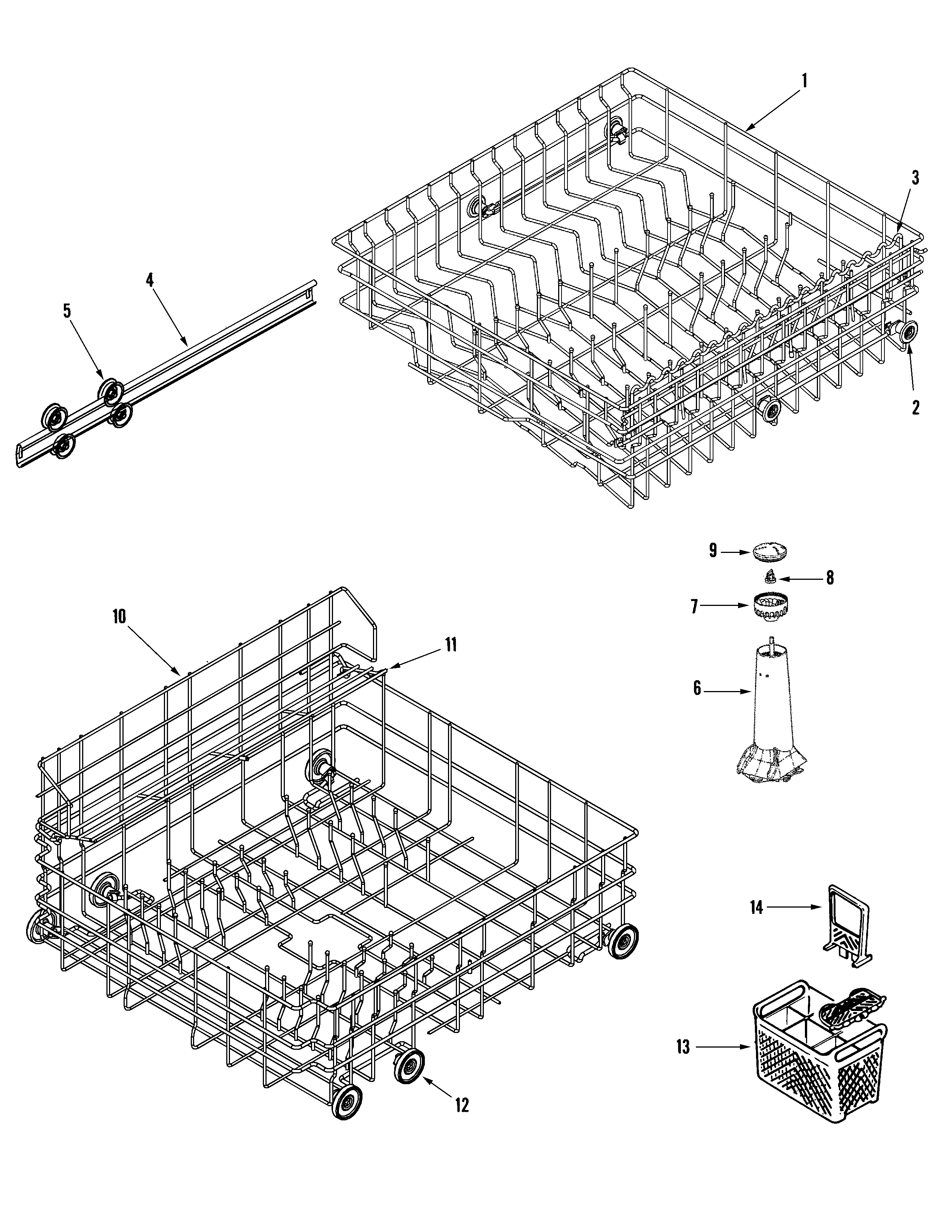 TRACK & RACK ASSEMBLY