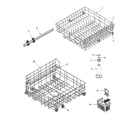 Maytag MDB5100AWB track & rack assembly diagram