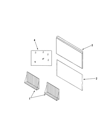 Backsplash components (accessory)