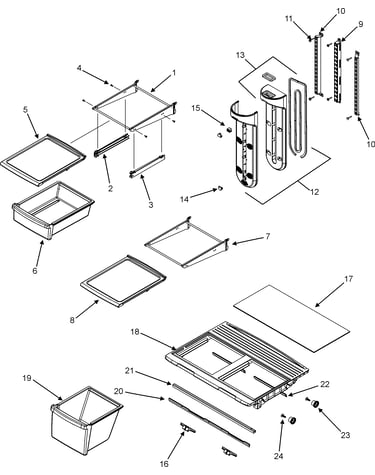 Shelves & accessories