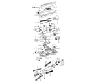 Hoover S3457001 powerednozzle, agitator diagram