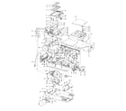 Hoover S3471--- mainhousing, motor assembly diagram