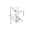 Hoover S3489021 hose, cleaningtools diagram