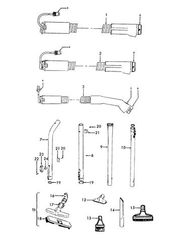 Hose, cleaningtools