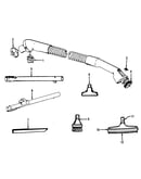 Hose, cleaningtools