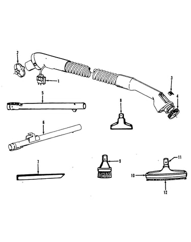 Hose, cleaningtools