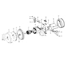Hoover S3595--- motor assembly diagram