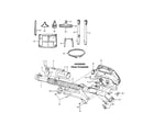 Hoover S5535 hose, cleaningtools diagram